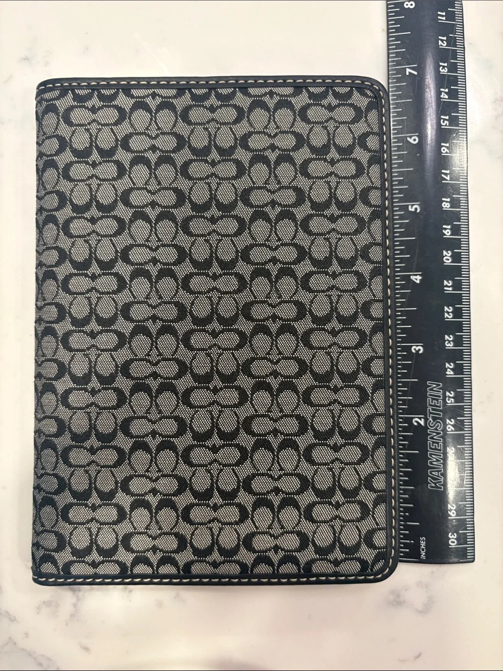 Coach signature jacquard